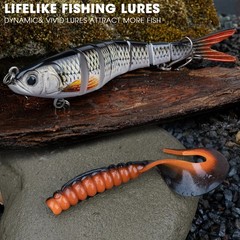 New Best THKFISH Fishing Lures Kit, Bass Gear Kit for Freshwater Tackle Box with