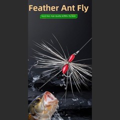 5 Pack Hand Tied Fly Hooks Size 14 16 18 Green Red Orange for Trout For Dace