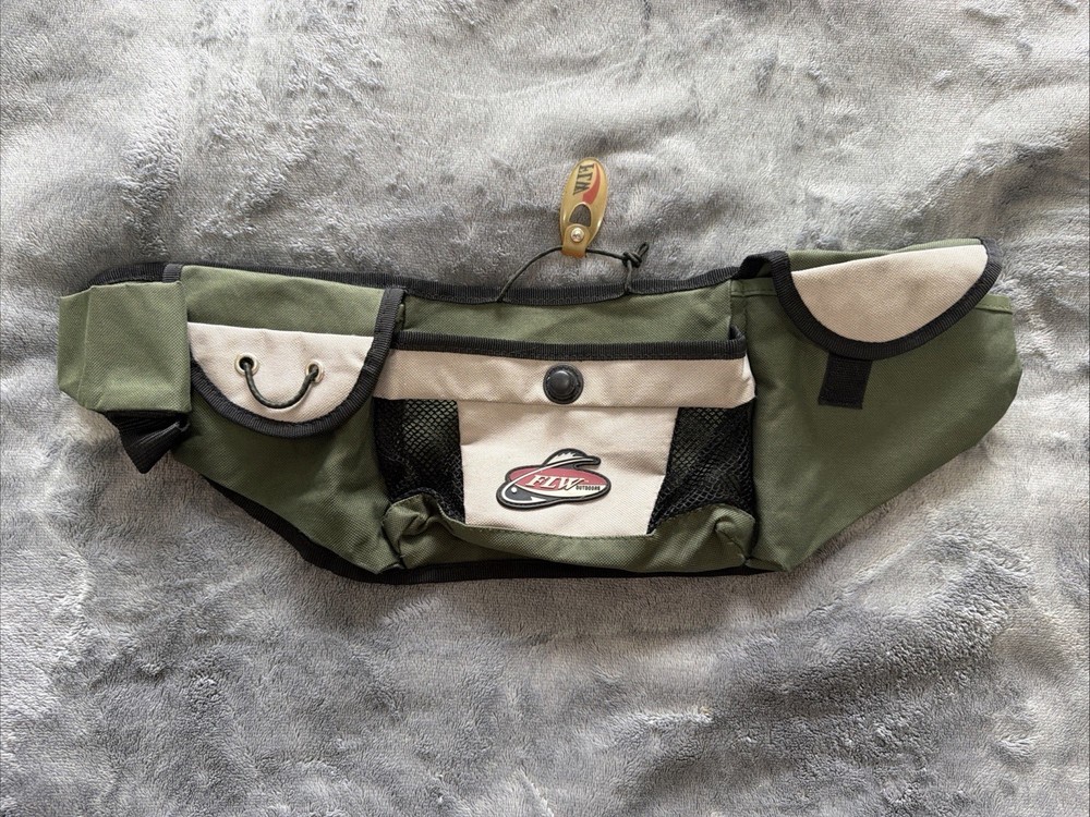 FLW Outdoors Fly Fisher Waist Tackle Bag