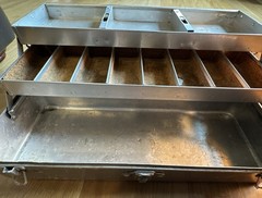 Grip-Loc 21” Aluminum Tackle Box Walton Products Made in USA