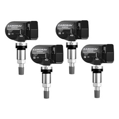 TPMS Sensor GM, 4-Pack Tire Pressure Monitoring System Sensor Replacement for…