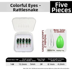Reflective Critter Lure with Hand Tied Feathers for Trout Bass Crappie Fishing