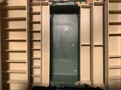 Plano 8606 Tackle Box Vintage Large Green Tan Excellent 6-Tray USA