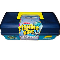 [NEW, VINTAGE] Plano Tackle Systems Fishing Kids Tackle Box Rapala 2003