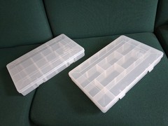 Plano StowAway Utility Tackle Boxes 14×8.5″ – Clear – 3-Pack
