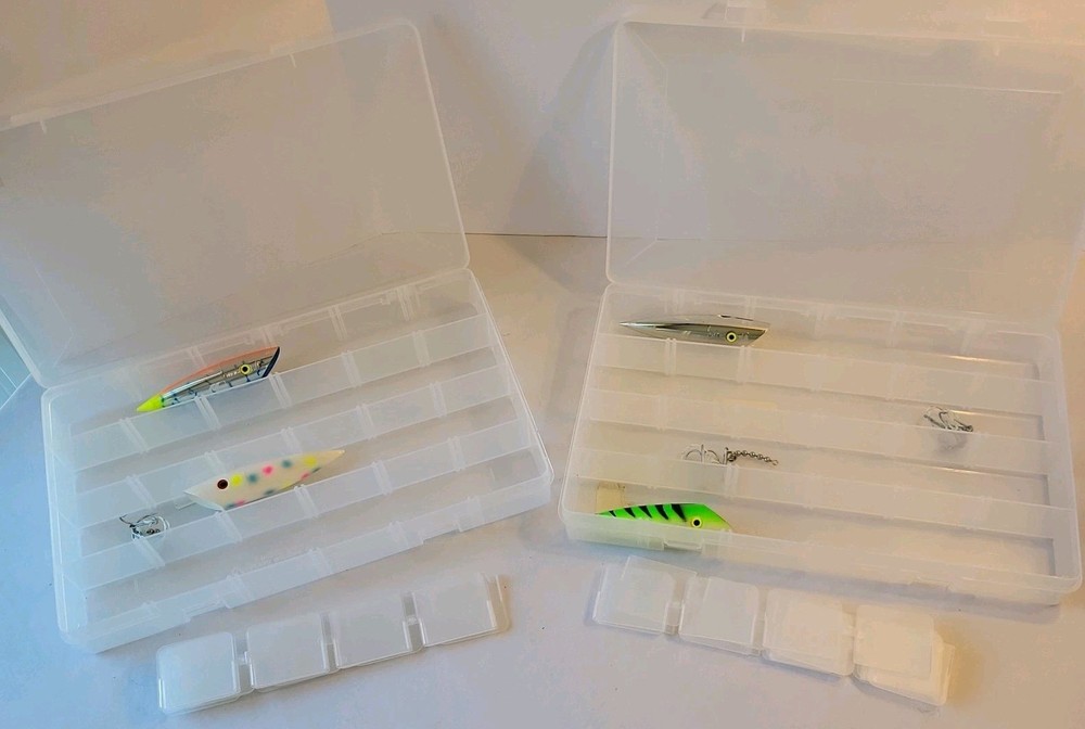 Cabelas Plano Model 3700 Tackle Box Lot of Two