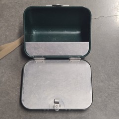 Vintage Fishing Tackle Box UMCO 700 Over The Shoulder With Vintage Accessories