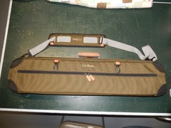 L.L. Bean Fly Fishing Travel Bag 34” x 8” Olive Green Beautiful