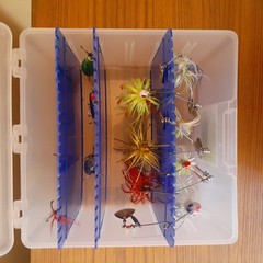 Flambeau Outdoors 00550 Large Big Mouth Spinnerbait Box WITH LURES!