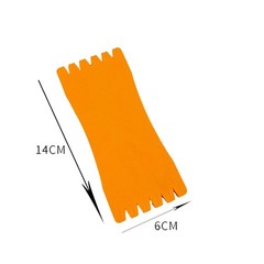 M MCTION Fishing Leader Line Hook Holder Organizer Foam Board Medium, Mixed