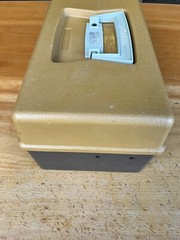 Vintage Plano 5000 Two Tier Tan and Brown Tray Tackle Box