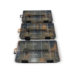 Evolution Outdoor 3500 Drift Series Fishing Tackle Tray – Orange 3 Pack