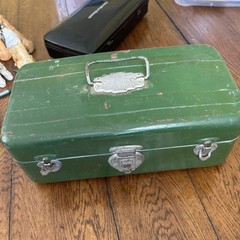Vintage Union Steel Chest Tackle Box – Unique Rounded Trays