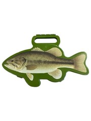 Flambeau Outdoors Fish Bass Tackle Box Kit Green Vintage Made USA Complete