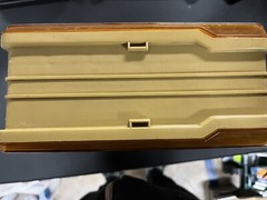 Vintage Plano Magnum Double Sided Tackle Box 1122 & 11 Lures Jitterbug, Bombers