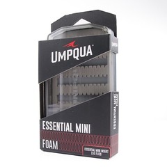 Umpqua Essential Foam Mini Fly Box – Gray – Free Shipping
