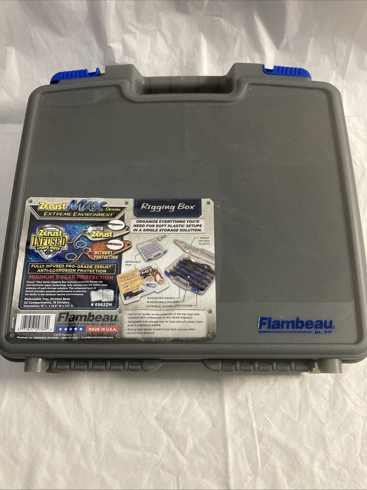 Flambeau Outdoors 6962ZM Rigging Box New