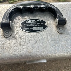 Vintage UMCO 20 Aluminum Tackle Box Upper Midwest Mfg Co Fishing USA Made