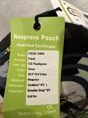 Eceen DAVS Neoprene Pouch Outdoor Fishing Equipment NEW With Shoulder Strap