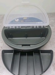 Plano 725-001 Bucket Topper Tackle Organizer Box 5 Gallon OD Green Clear