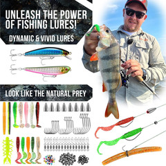 Fishing Backpack with Tackle Boxes, Waterproof Fishing Sling Tackle Bag for Fish