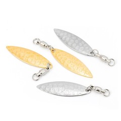 Metal Sequined Water Drop Spinner Lure for Freshwater Saltwater Fishing