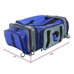 Osage River Elite Tackle Bag, Ripstop Large Soft Sided Bag Pliers Holder, Ash