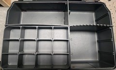 Vintage Plano Grey Over and Under Tackle Box