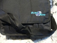 Surf Rite Surf Bag Five-Tube – Tackle Bag w/ Pockets & Shoulder Strap #SC-2500