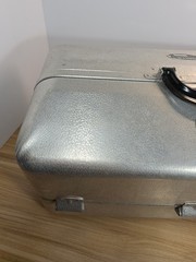 Umco Model 1000 Aluminum Silver Tackle Box Rare Vtg Couple Dents