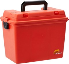 Extra Large Dry Storage Box with Tray Orange