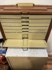 VINTAGE PLANO 777 GIANT FISHING TACKLE BOX OR HOBBY/CRAFT STORAGE BOX ORGANIZER