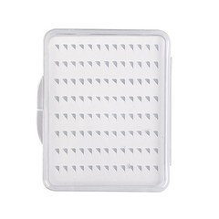 Slim EVA Foam Fly Box Clear Lid Fishing Box Competition Fishing Hook Tackle Box
