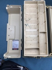 Vintage Plano 8606 Tackle Box With Dividers