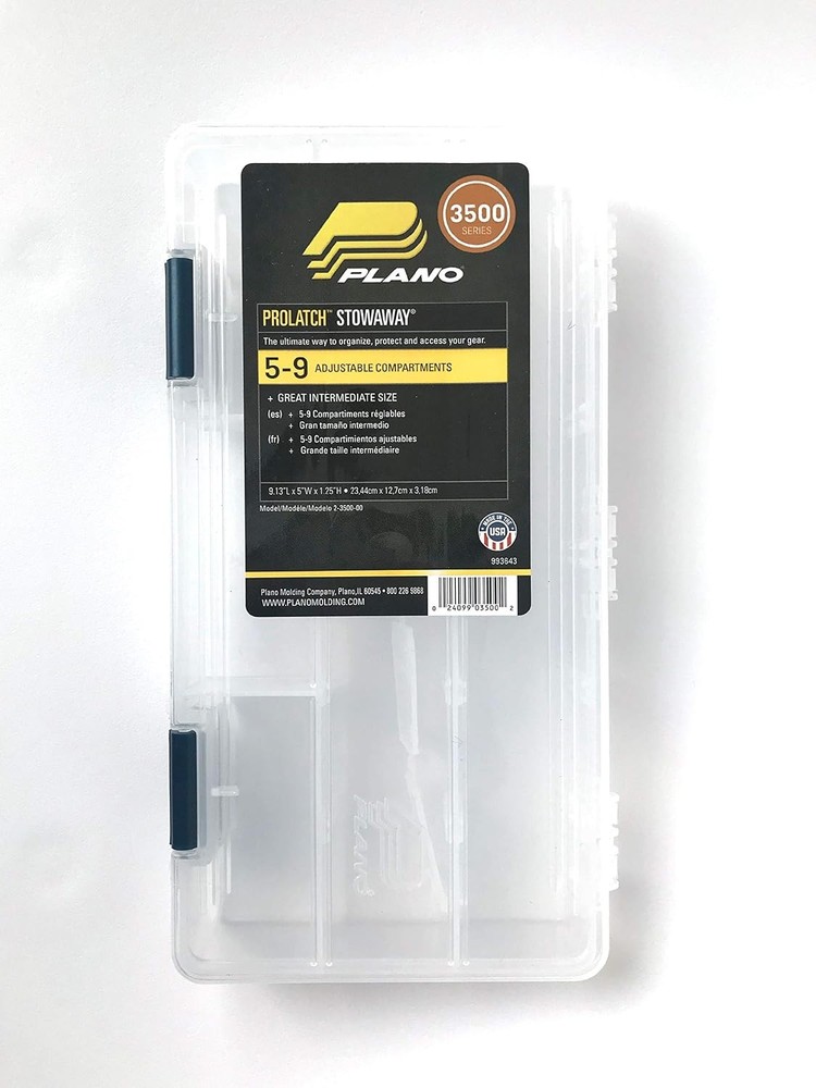 Tackle Boxes 4 pack of 3500 Prolatch Stowaway Utility Fishing Storage blue