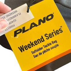 Plano Weekend Series 3500 Tackle Case Tackle Box Bag Gray White NWT Softsider