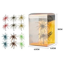 Sea Urchin Floating Fishing Lure Silicone Soft Worm Bait 5cm 1 9g 3 Pack