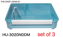 Set of 3 HIDEUP HU-3020NDDM Deep Fishing Lure Tackle Box Japan FS NEW