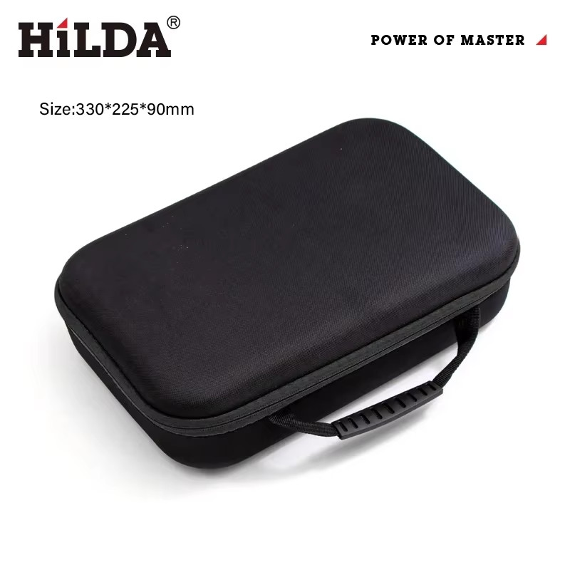 HILDA Hard Shell Tool Bag Case Portable Waterproof Organizer 13x9x3.5in
