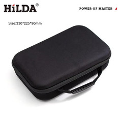 HILDA Hard Shell Tool Bag Case Portable Waterproof Organizer 13x9x3.5in