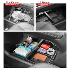 2PCS Center Console Organizer Lower Tray for Toyota Sienna 2021-2026 | 2026
