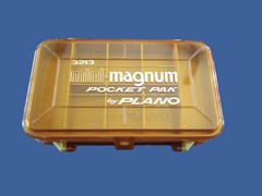 Vintage Plano 3213 Mini Magnum Pocket Pak Fishing Tackle Box Double Sided NEW