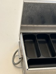 VTG UMCO Corp. Model B-10-1F1 2 Sided Aluminum Tackle Box – Clean Dent Free