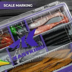 HyperSeal Waterproof Tackle Box, 3600 and 3700 Tackle 3600(2 Pack) Purple