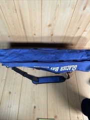 Glacier Bay Ice Fishing Storage Carrying Case Multi Pocket Hi Tech System 34”
