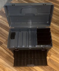 Vintage #797 Plano Phantom Pro Tackle Box-Fishing Tool Box Large- Multi Drawer