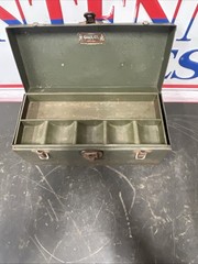 Vintage Kennedy Kits 1 Tray Tackle Box – Army Green – Big horn