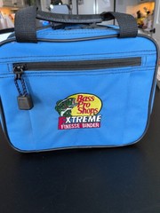 Bass Pro Shops Extreme Finesse Binder Tackle Bag 20 Binder Pages Pockets NWOT