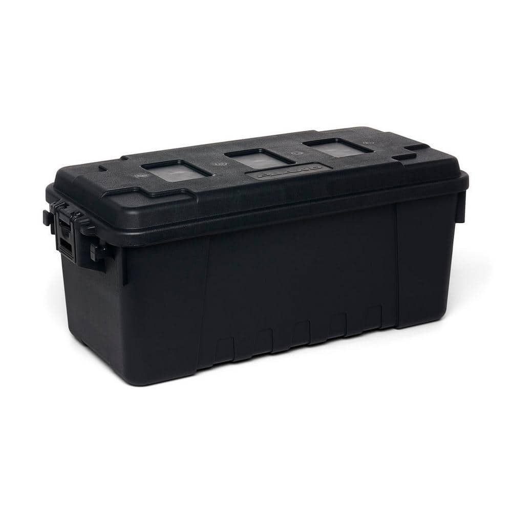 Plano 17-Gal. Storage Box in Black