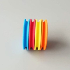 1 Set Portable Eva Fishing Line Winder with Rigging Storage Assorted Colors